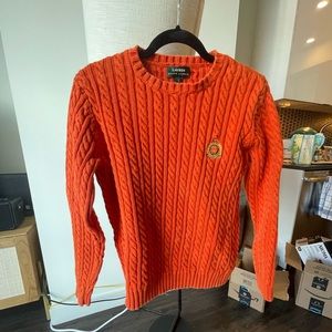 Bright orange Ralph Lauren sweater
